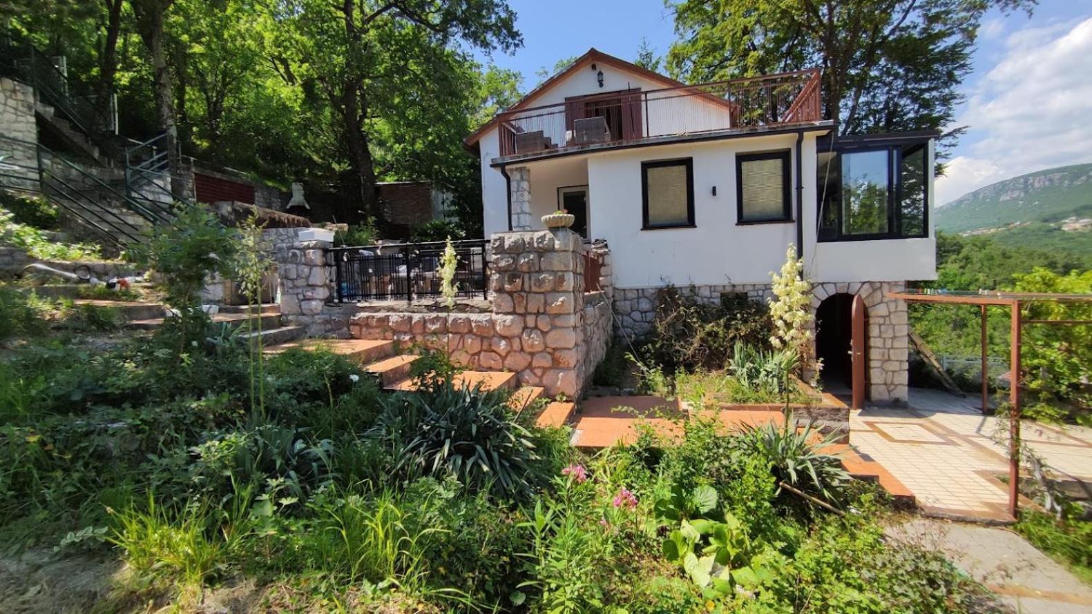 Amazing Sea-Mountain Valley View House With 3 Terraces And Huge Chill Gardens, 5Min From The Sea! Bribir  Eksteriør bilde